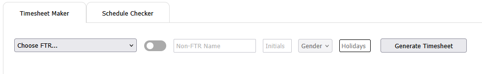 Choose employee and submit